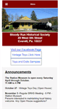 Mobile Screenshot of bloodyrunhistory.org